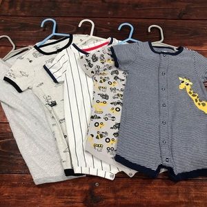 Boys romper bundle